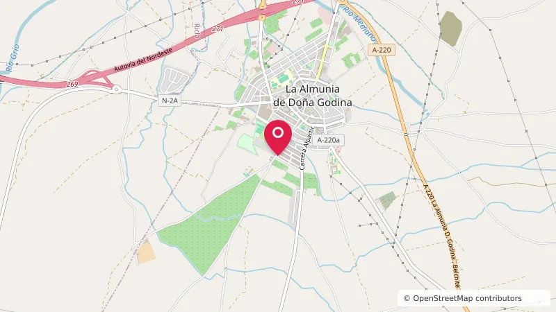 La Almunia de Dona Godina Area de Autocaravanas