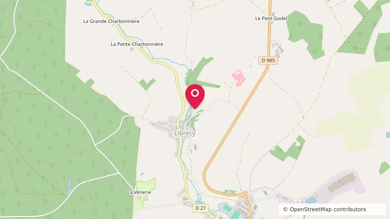 La Fosse Bleue aire de camping-car