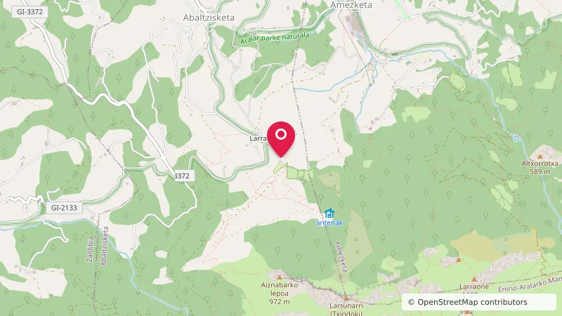 Larraitzeko akanpada libreko eremua