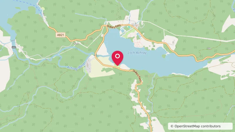 Loch Achray South camping permit area March-September
