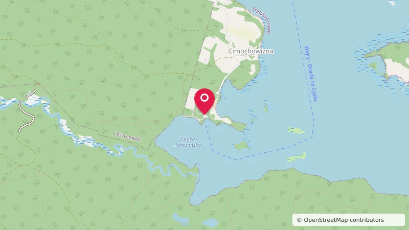 Osada na Cyplu pole namiotowe i kempingowe