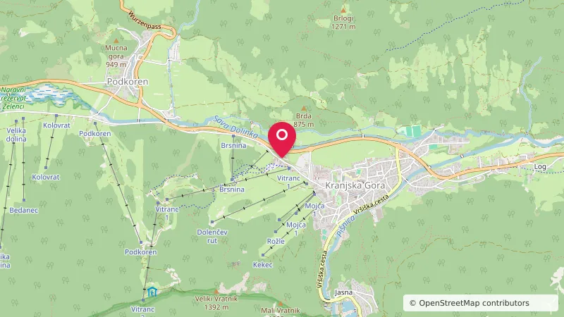 Parkirišče za avtodome Kranjska Gora