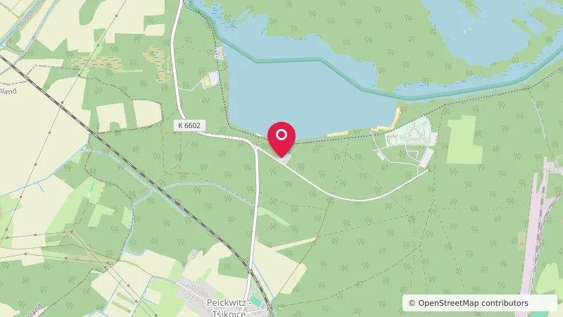 Parkplatz Seestrand Südsee in Peickwitz