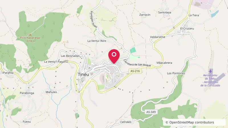 Área autocaravanas de Tineo