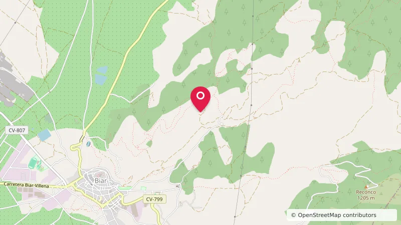 Àrea d'acampanda de la Partida Campaneta (Nom turístic inventat: Lomas de Jara)