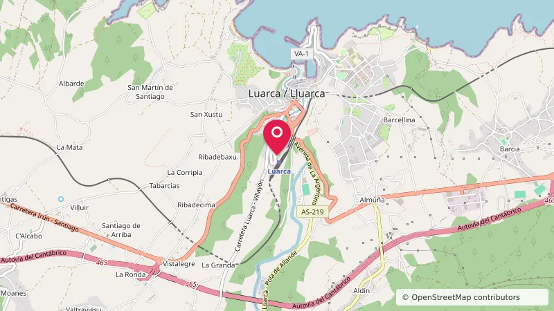 Área de autocaravanas de Luarca