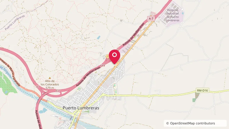 Área de autocaravanas de Puerto Lumbreras