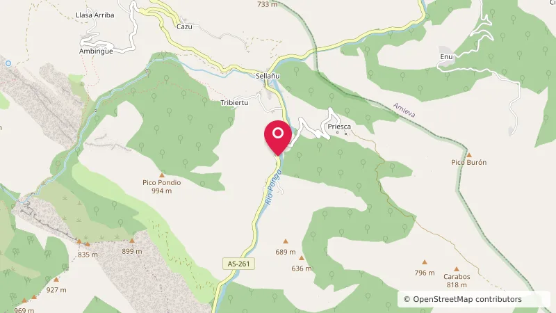 Área de Autocaravanas de Sellaño (Ponga)