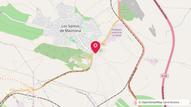 Área de Autocaravanas Los Santos de Maimona
