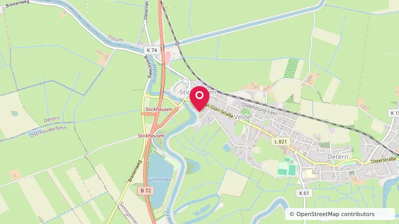 Reisemobilstellplatz an der Jümme