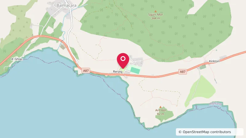 Reraig caravan site