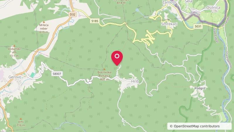 Robinzonski smještaj Hrib