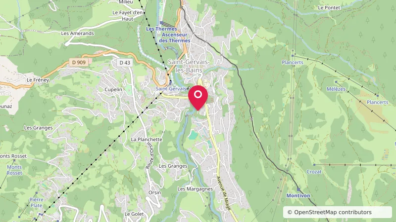 Saint-Gervais-les-Bains - Aire Camping Car