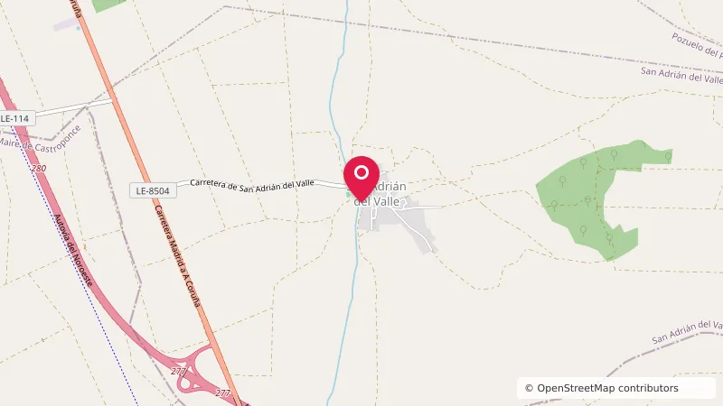 San Adrian del Valle Área de Autocaravanas