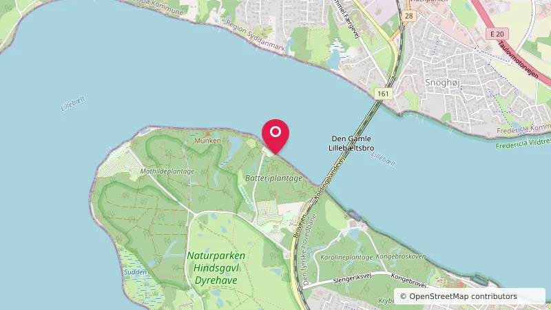 Shelterplads i Naturparken Hindsgavl Dyrehave