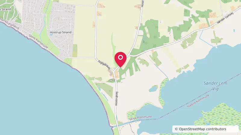 Shelters ved Hostrup Hovedgård