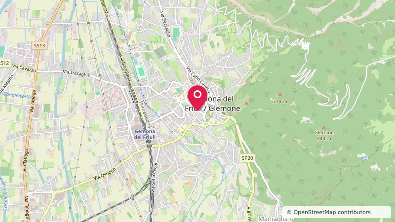 Sosta camper Gemona del Friuli