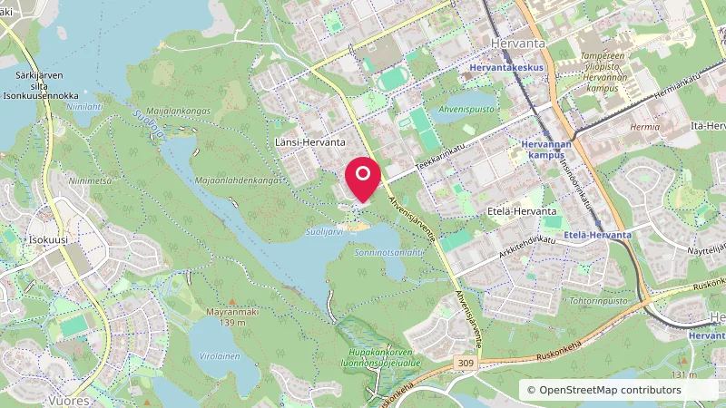 Suolijärven uimarannan parkkipaikka