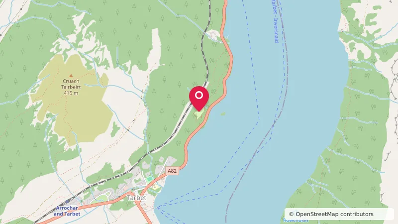 Tarbet isle camping permit area March-September