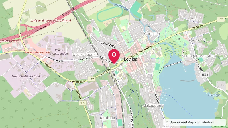 Wohnmobil-Stellplatz Sibeliuksenkatu 3, Loviisa