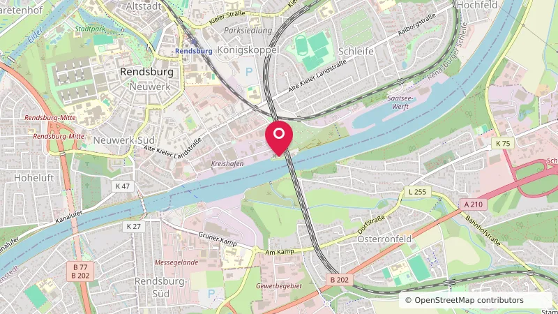 Wohnmobilhafen am Kreishafen NOK