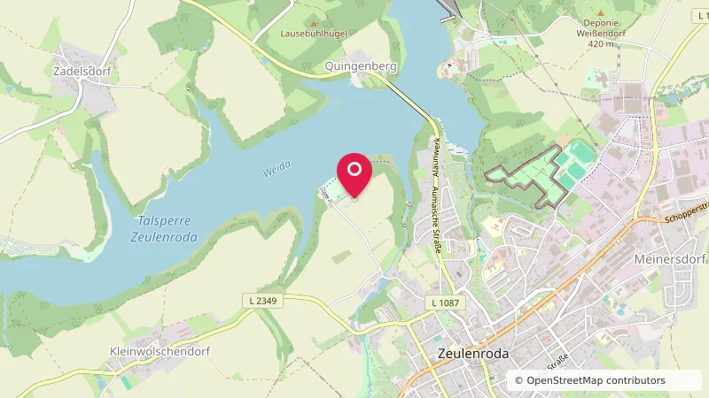 Wohnmobilhafen Zeulenrodaer Meer