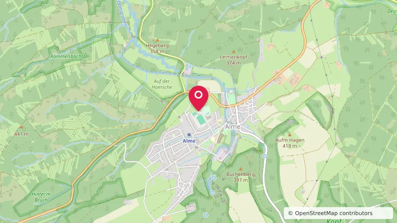 Wohnmobilstellplatz Alme