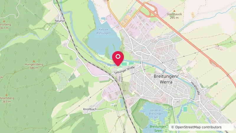 Wohnmobilstellplatz am Kiessee