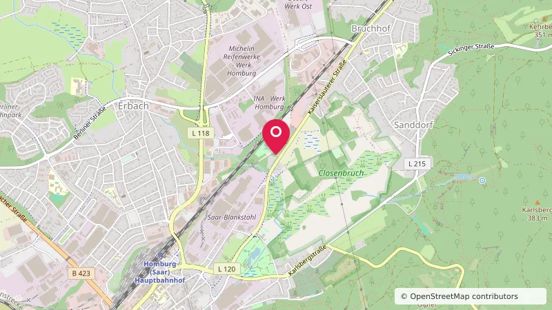Wohnmobilstellplatz am Koi bad