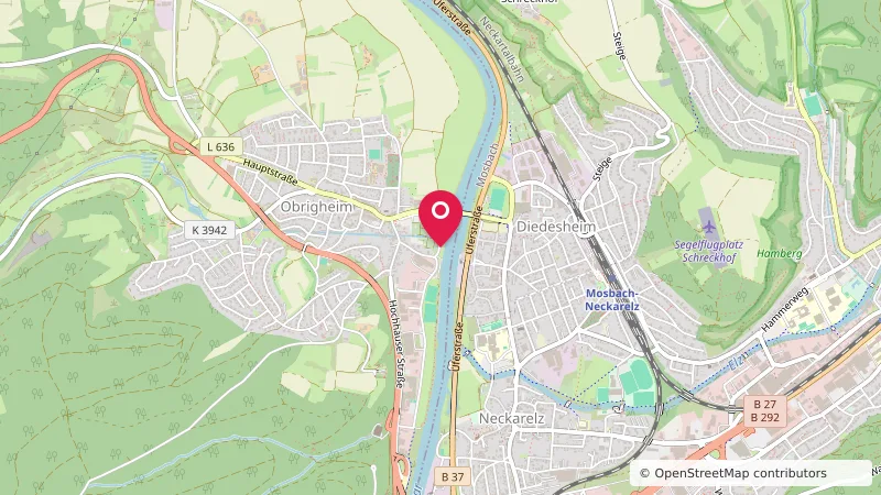Wohnmobilstellplatz am Neckar in Obrigheim