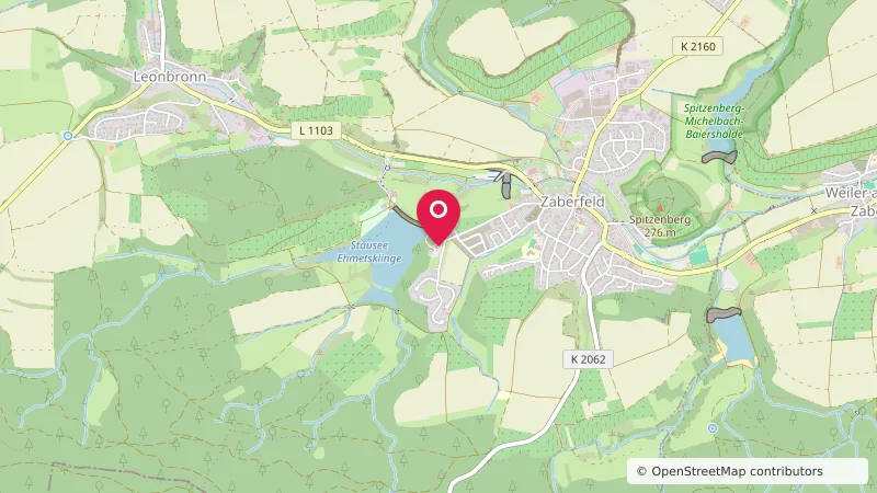 Wohnmobilstellplatz an der Ehmetsklinge