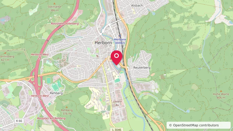 Wohnmobilstellplatz auf dem Schießplatz Herborn