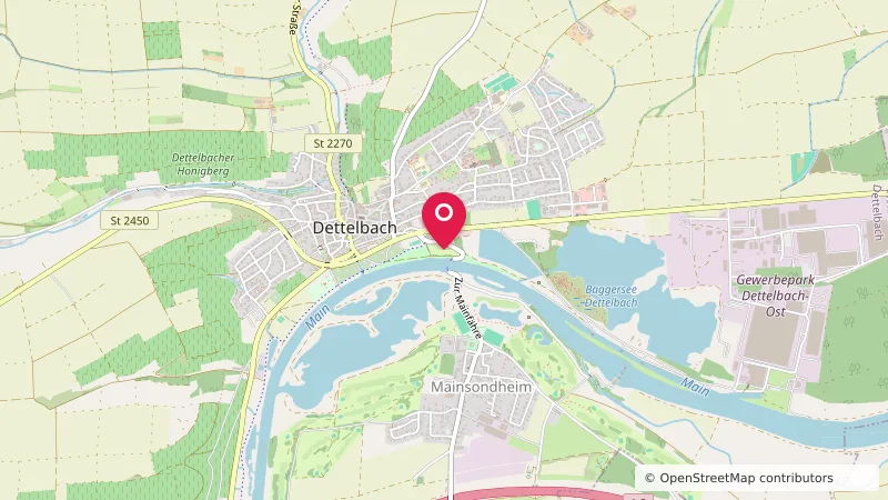 Wohnmobilstellplatz Dettelbach An der Mainlände