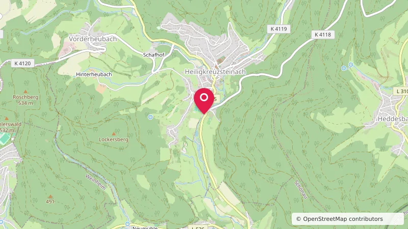 Wohnmobilstellplatz Heiligkreuzsteinach