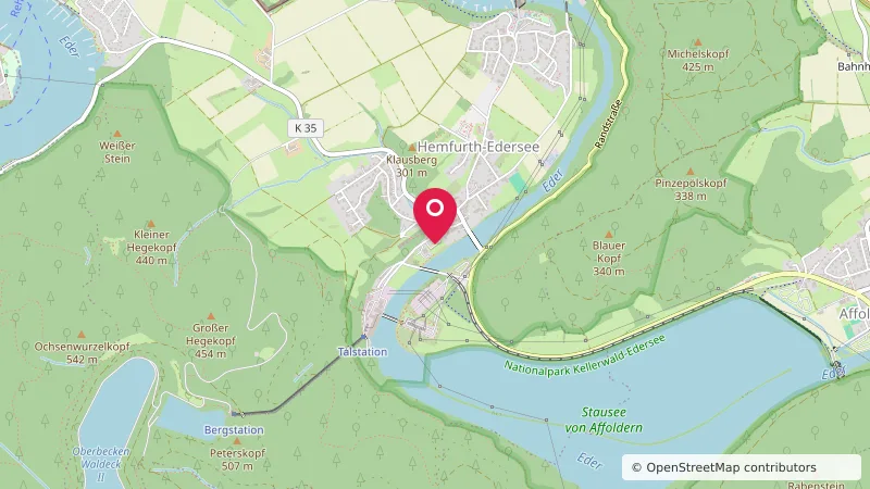 Wohnmobilstellplatz Hemfurth / Edersee
