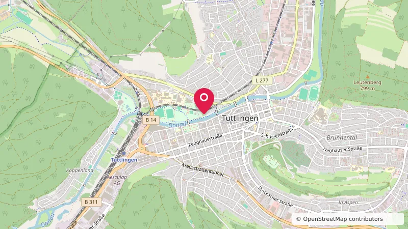 Wohnmobilstellplatz im Donaupark Tuttlingen