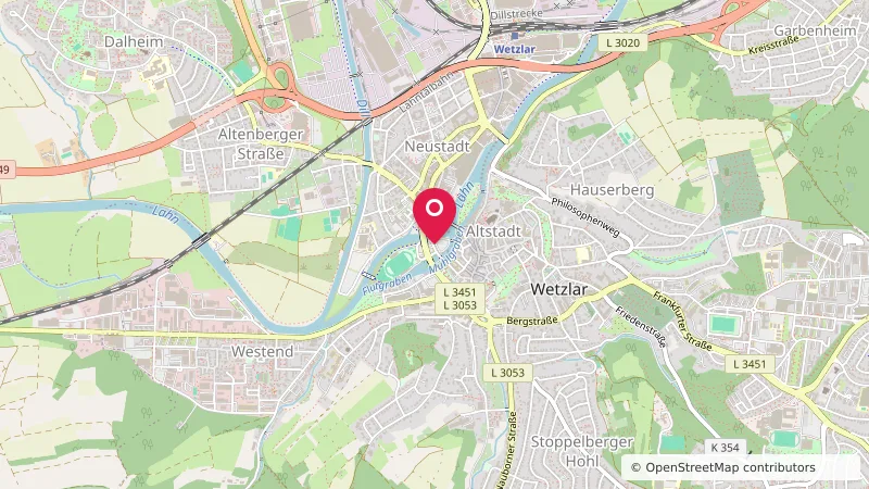 Wohnmobilstellplatz Lahninsel