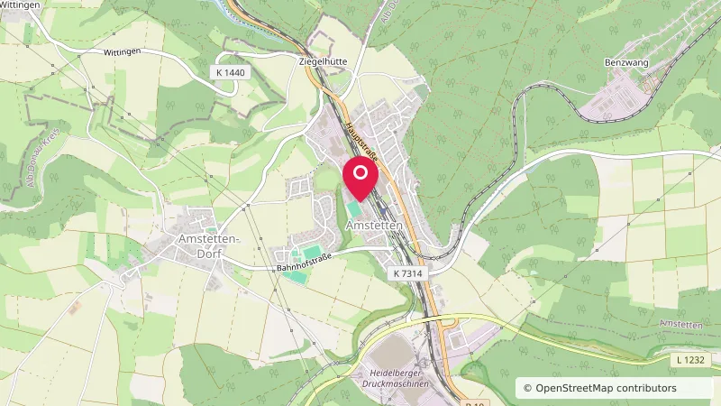 Wohnmobilstellplatz Lonetalstraße - Amstetten