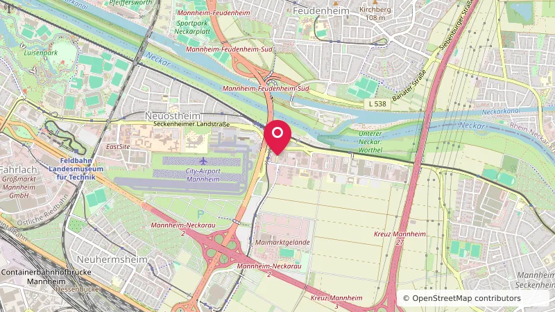 Wohnmobilstellplatz Mannheim-Neuostheim