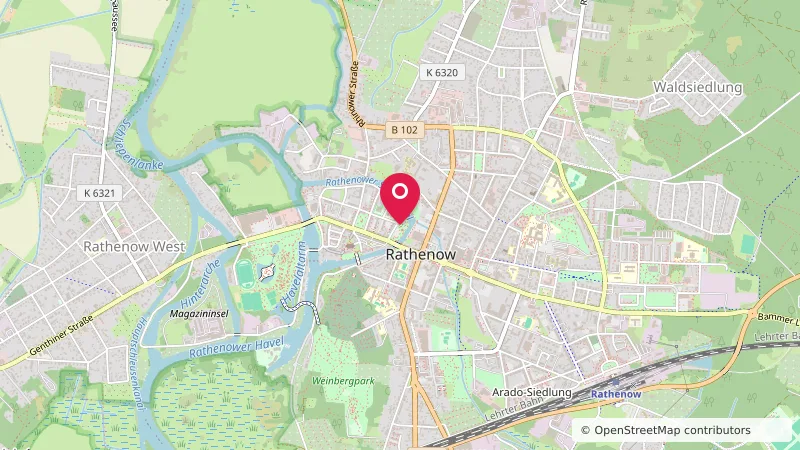 Wohnmobilstellplatz Rathenow
