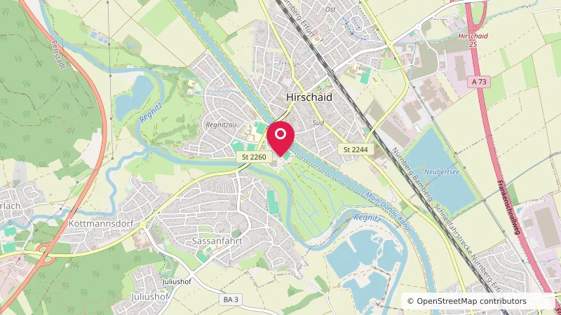 Wohnmobilstellplatz RegnitzArena Hirschaid