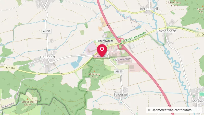Wohnmobilstellplatz Truckstop Schnelldorf