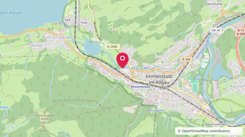 Wohnmobilstellplatz Viehmarktplatz Immenstadt Allgäu