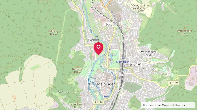 Wohnmobilstellplatz Volkshausplatz - Meiningen