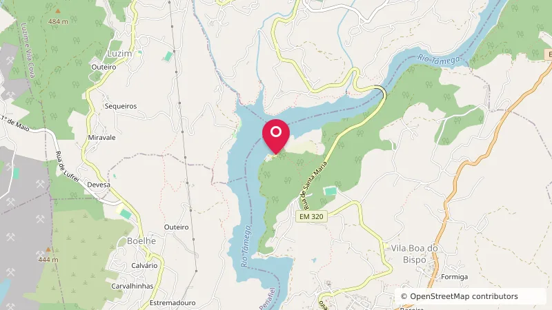 Zona de Acampamento da Praia Fluvial da Ribeira