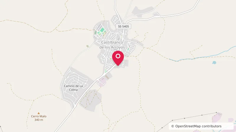 Zona de autocaravanas de Castilblanco