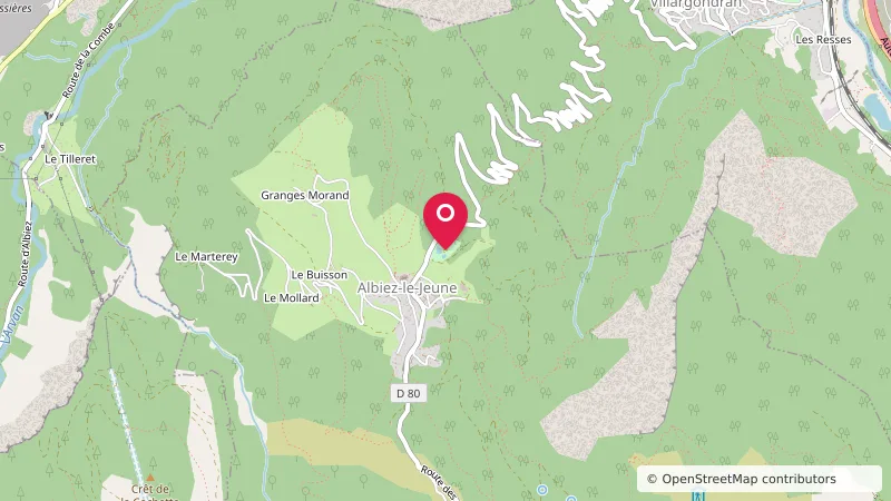 Zone de bivouac des Léchères