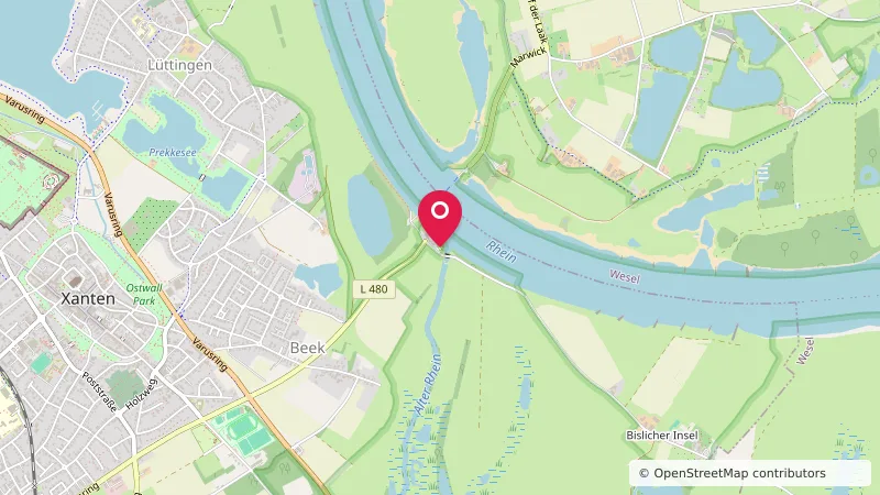 Zur Rheinfähre Xanten